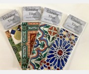 Gibraltar Tiles Bookmarks (set of 4)